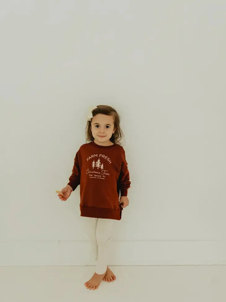 Christmas Tree Boxy Sweatshirt