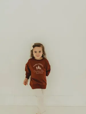 Christmas Tree Boxy Sweatshirt