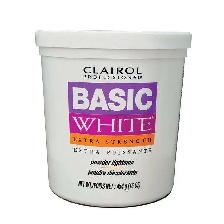 Clairol Professional Basic White Lightener for Hair Highlights, 16 oz