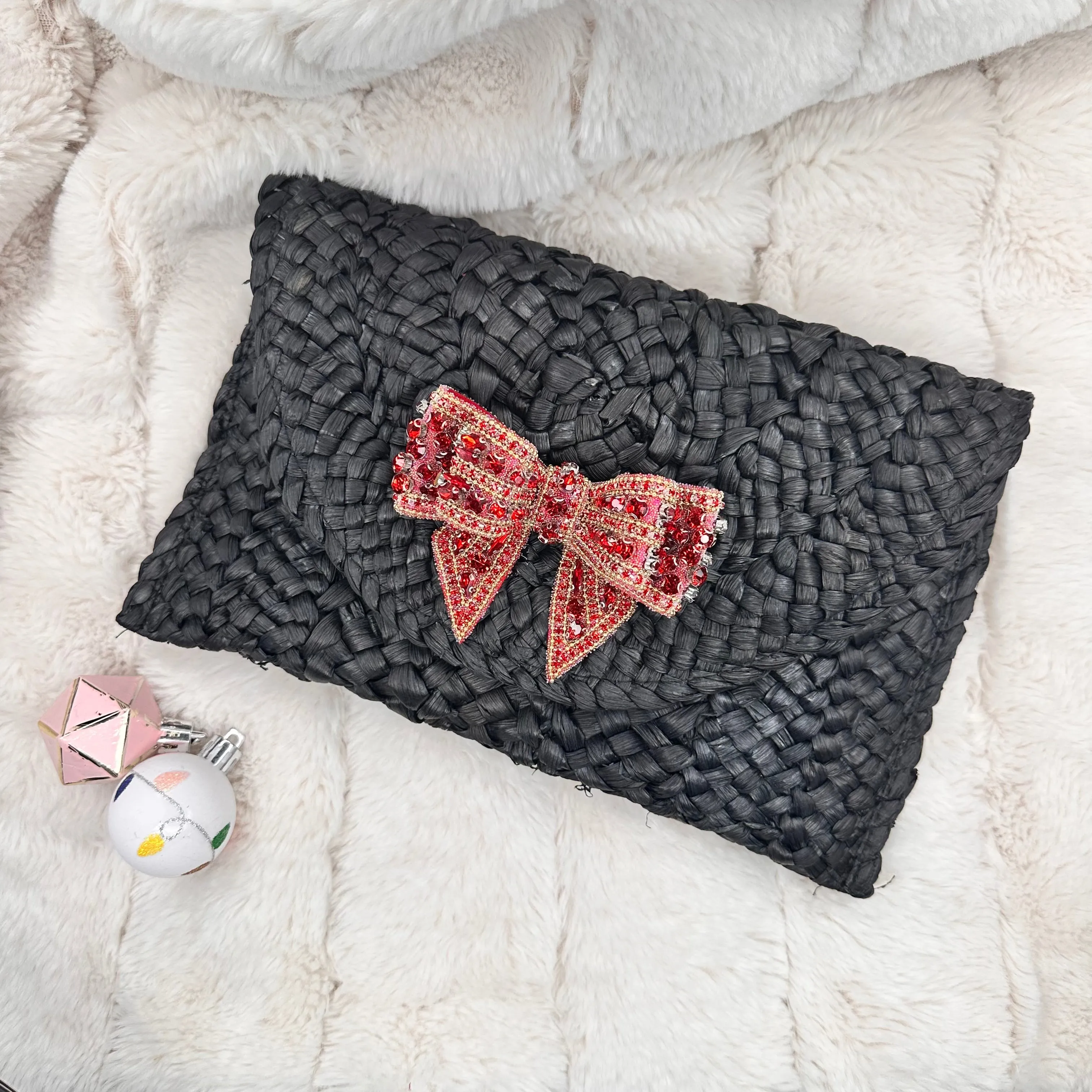 Clutch with Bow | Erika Williner Designs