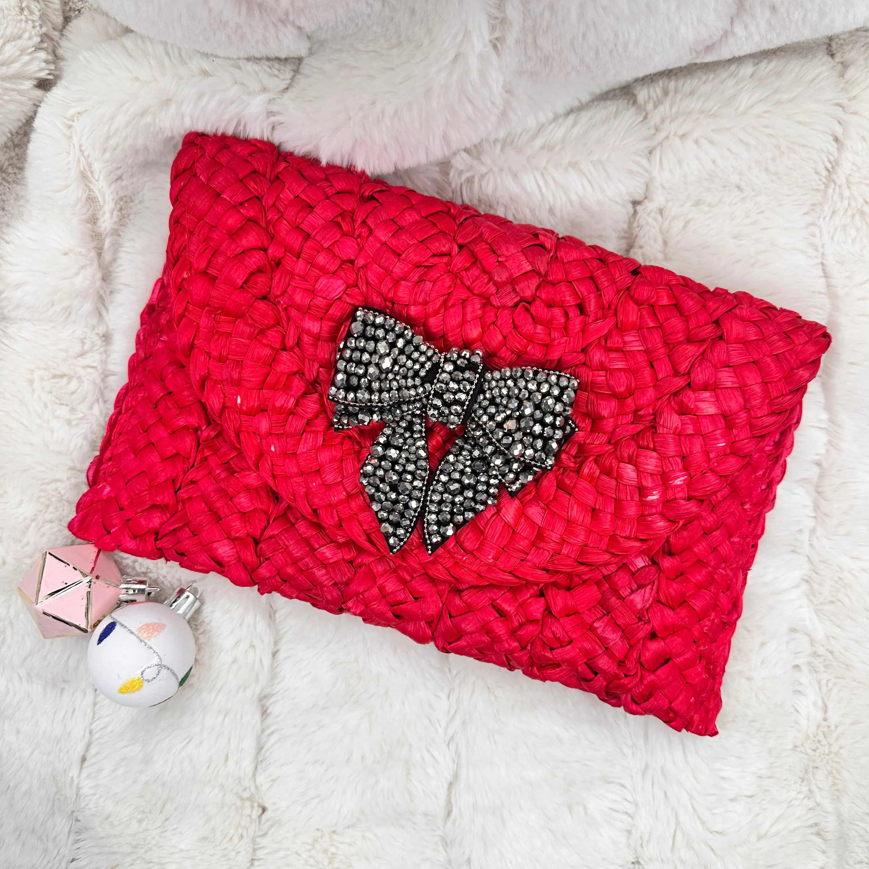 Clutch with Bow | Erika Williner Designs