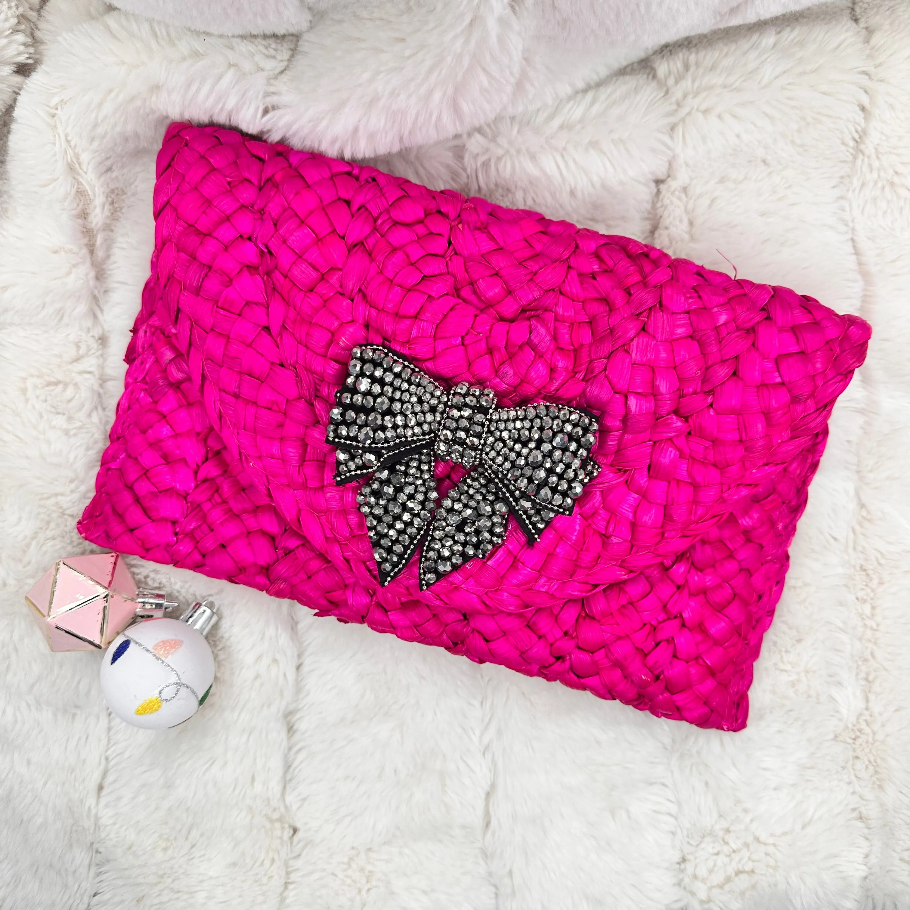 Clutch with Bow | Erika Williner Designs