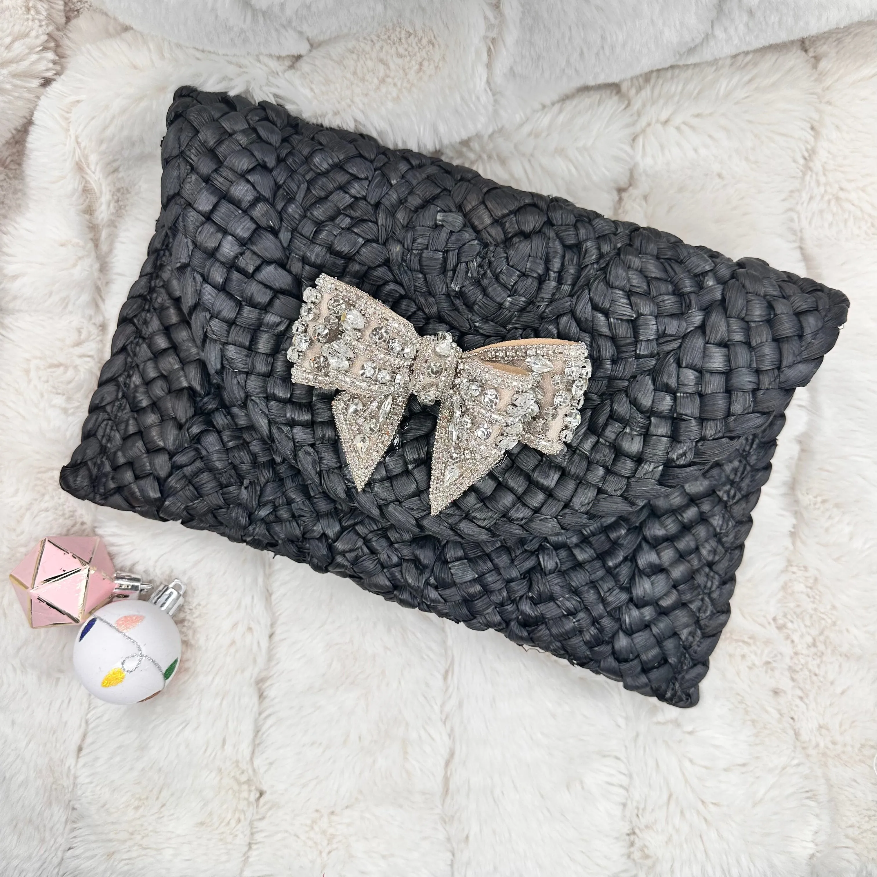 Clutch with Bow | Erika Williner Designs