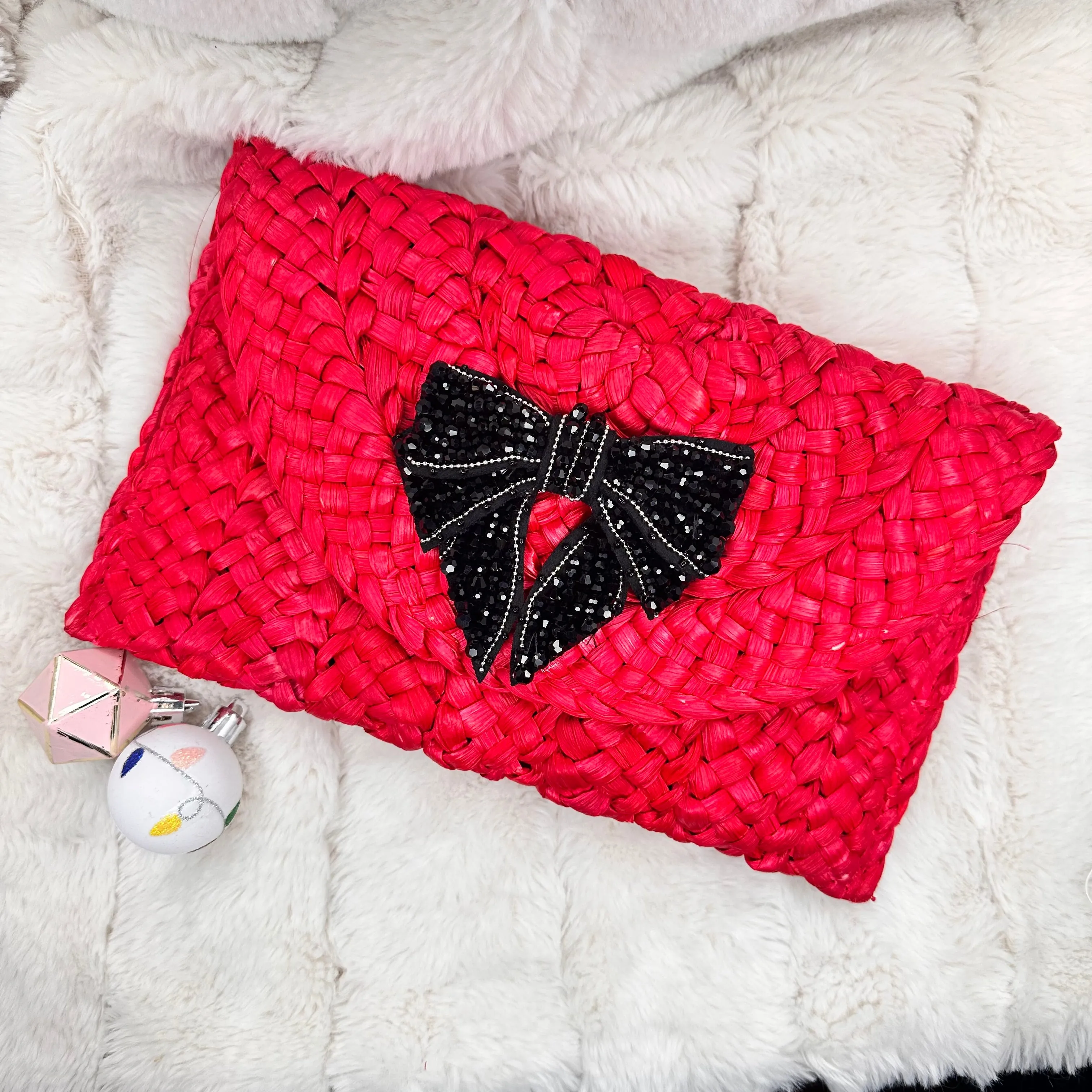 Clutch with Bow | Erika Williner Designs