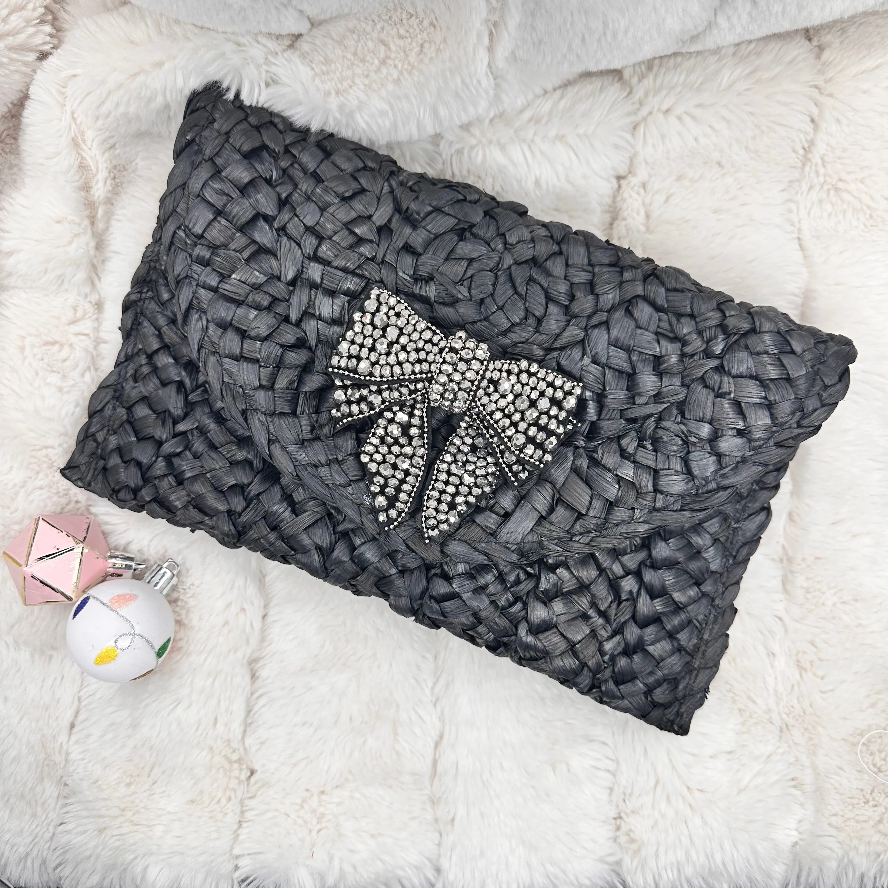 Clutch with Bow | Erika Williner Designs