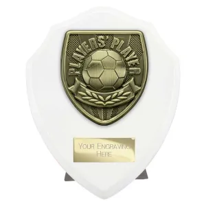 Cobra Shield Players Player Football Award (White)