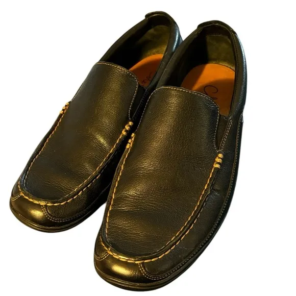 Cole Haan Men's Tucker Venetian Loafer size 9.5M Black Leather Sporty Casual