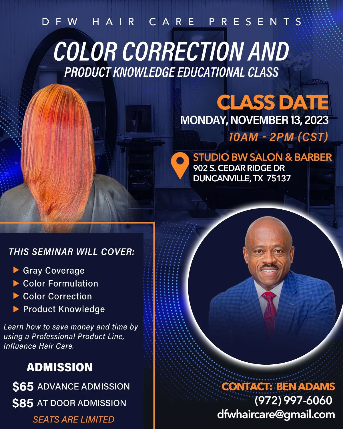 Color Correction and Product Knowledge Class