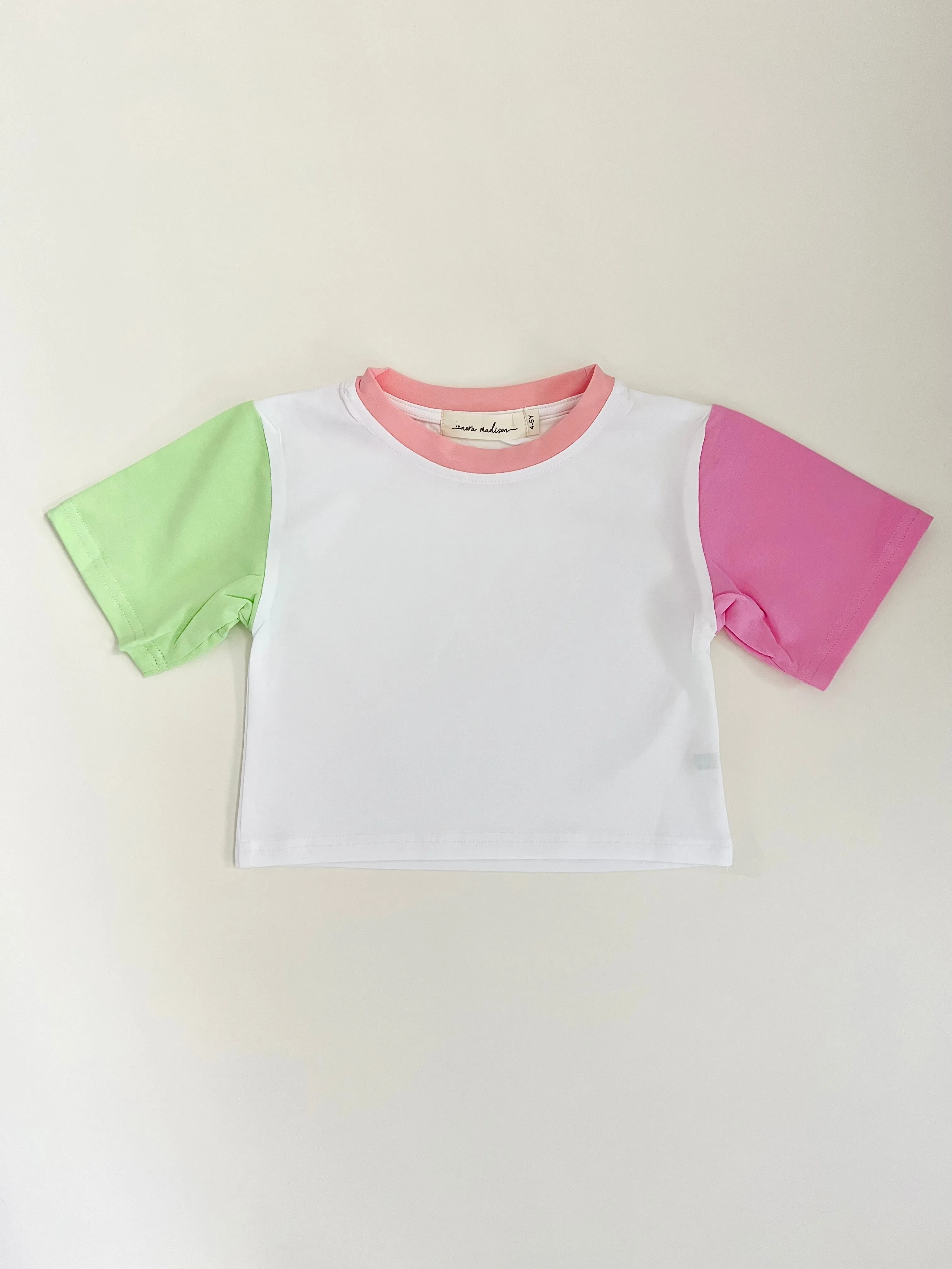 Colorblock Boxy Tee