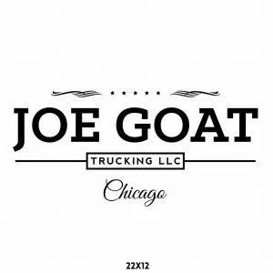 Company Name Truck Decal, 2 Pack