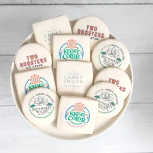 Corporate Gift & Event Set | Logo & Branding Cookies