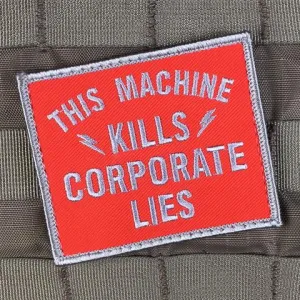CORPORATE LIES MORALE PATCH