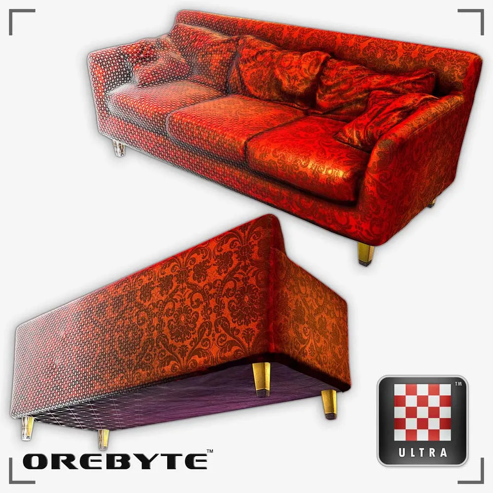 Couch Sofa 01 Set