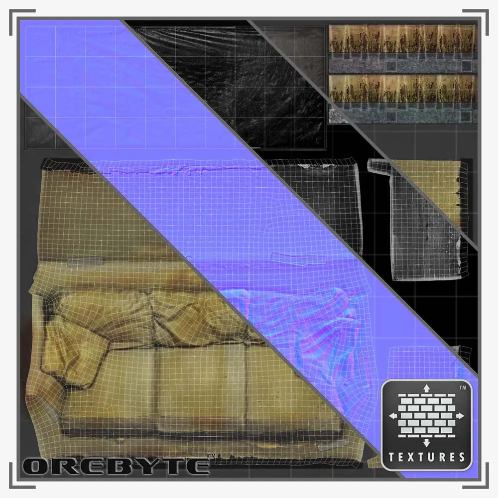 Couch Sofa 01 Set