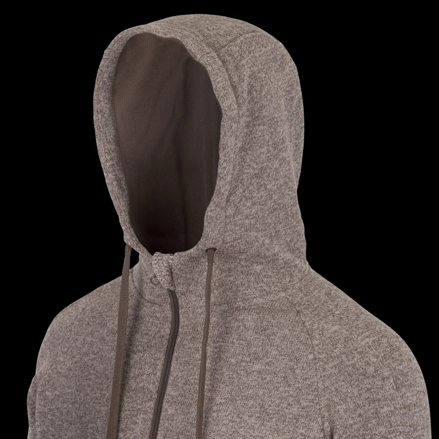 Covert Tactical Hoodie (FullZip) - Melange Light Tan
