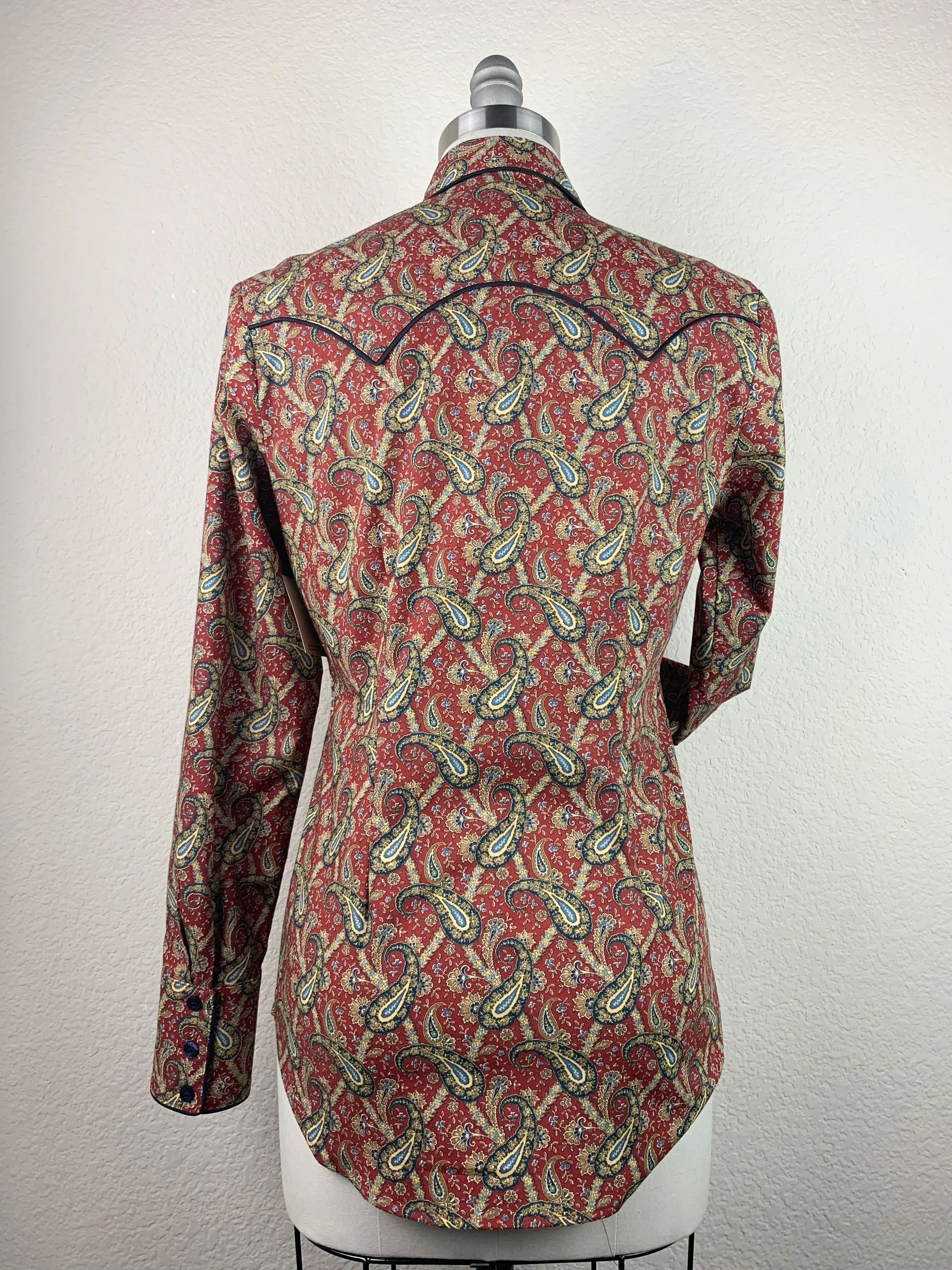 CR Western Pro Red Paisley - FINAL SALE