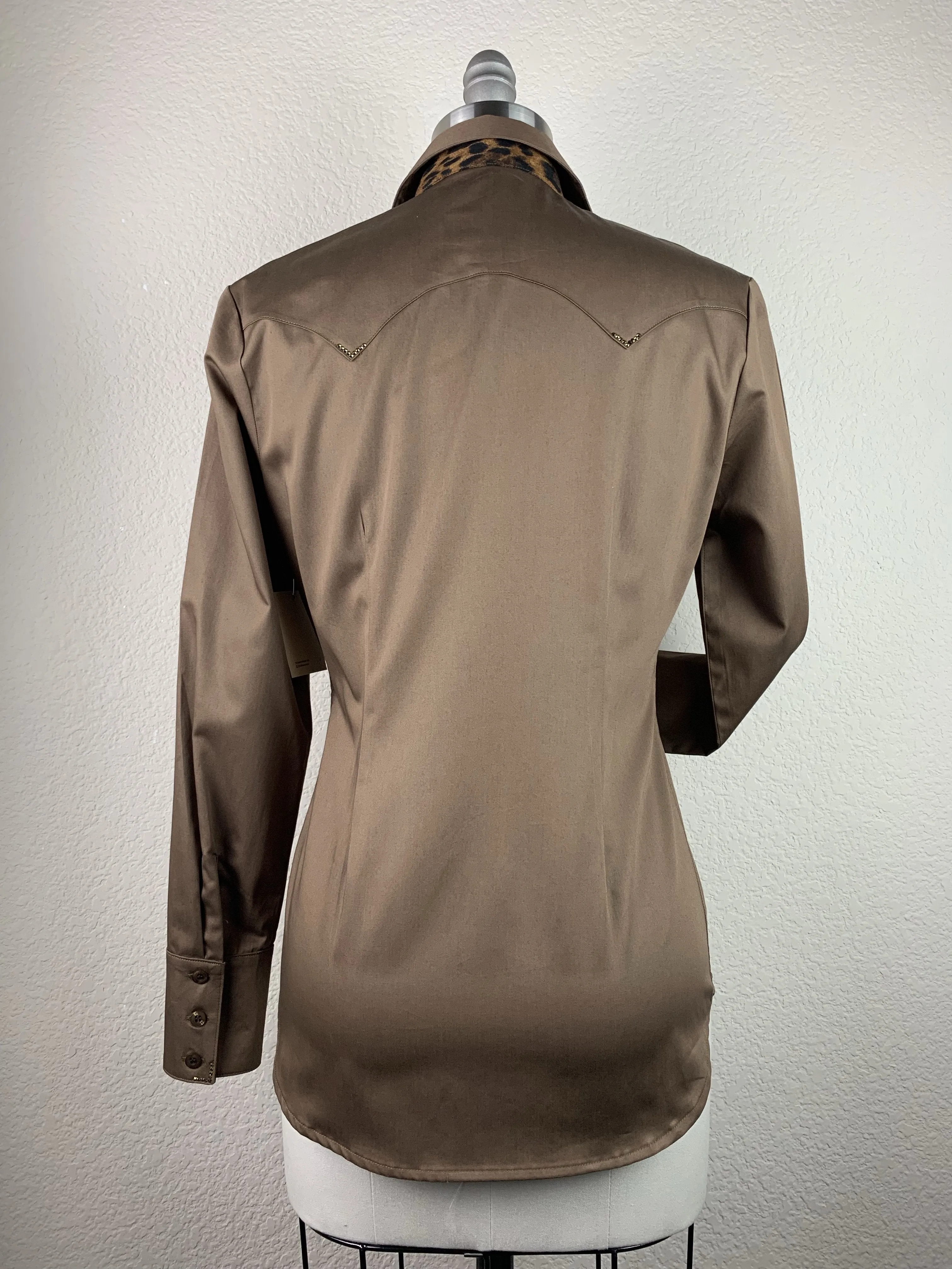 CR Western Pro Wild About Leopard Bronze-FINAL SALE