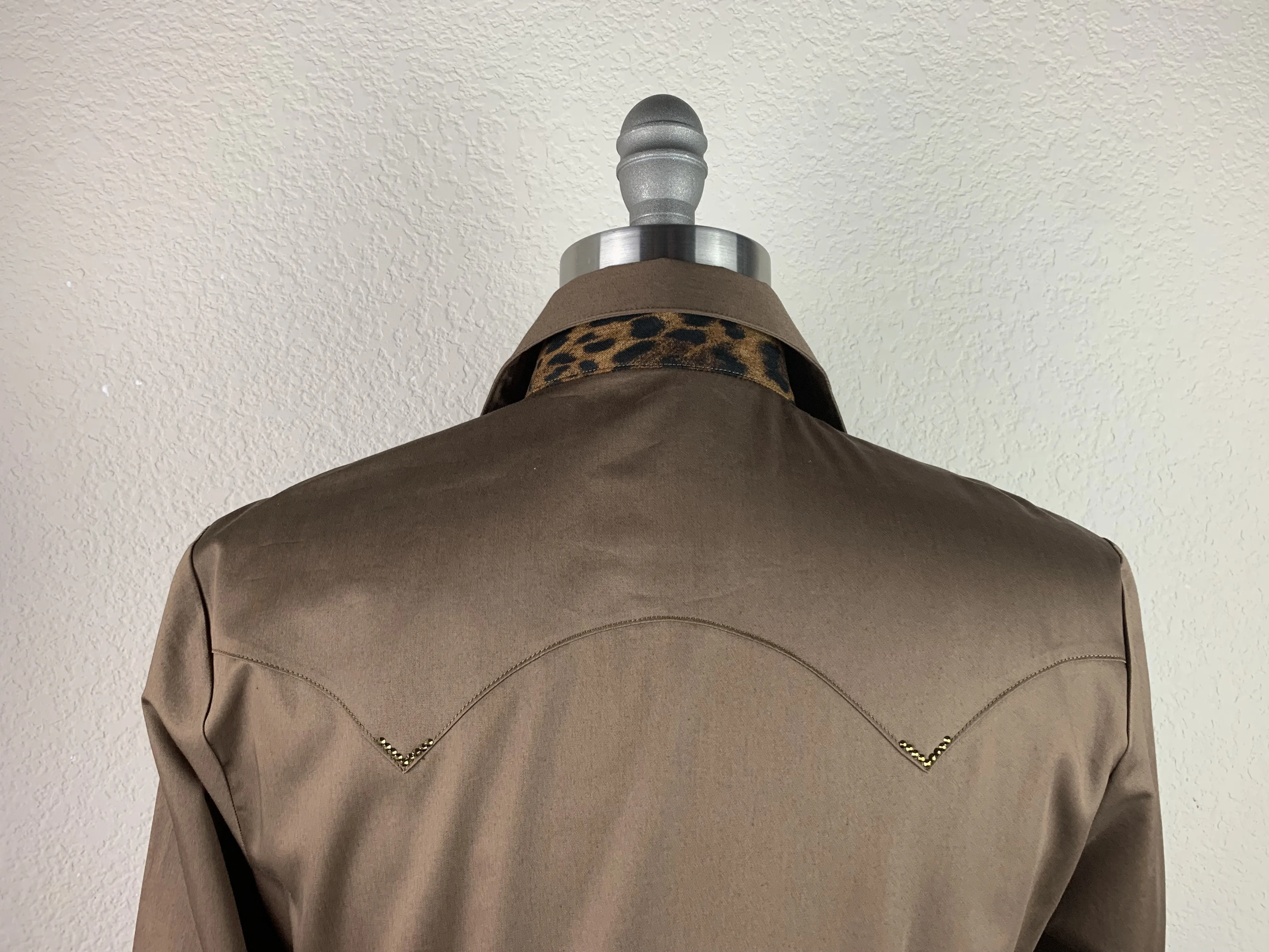 CR Western Pro Wild About Leopard Bronze-FINAL SALE