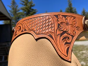 Custom Chinks Charmitas Chaps in Butter Leather