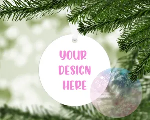 Custom Single Sided Ornament