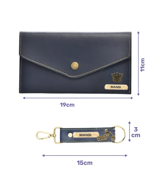 Customized Women's Gift Combo 2 Pcs - Blue