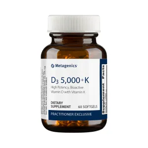 D3 5000   K <br>High Potency, Bioactive Vitamin D with Vitamin K