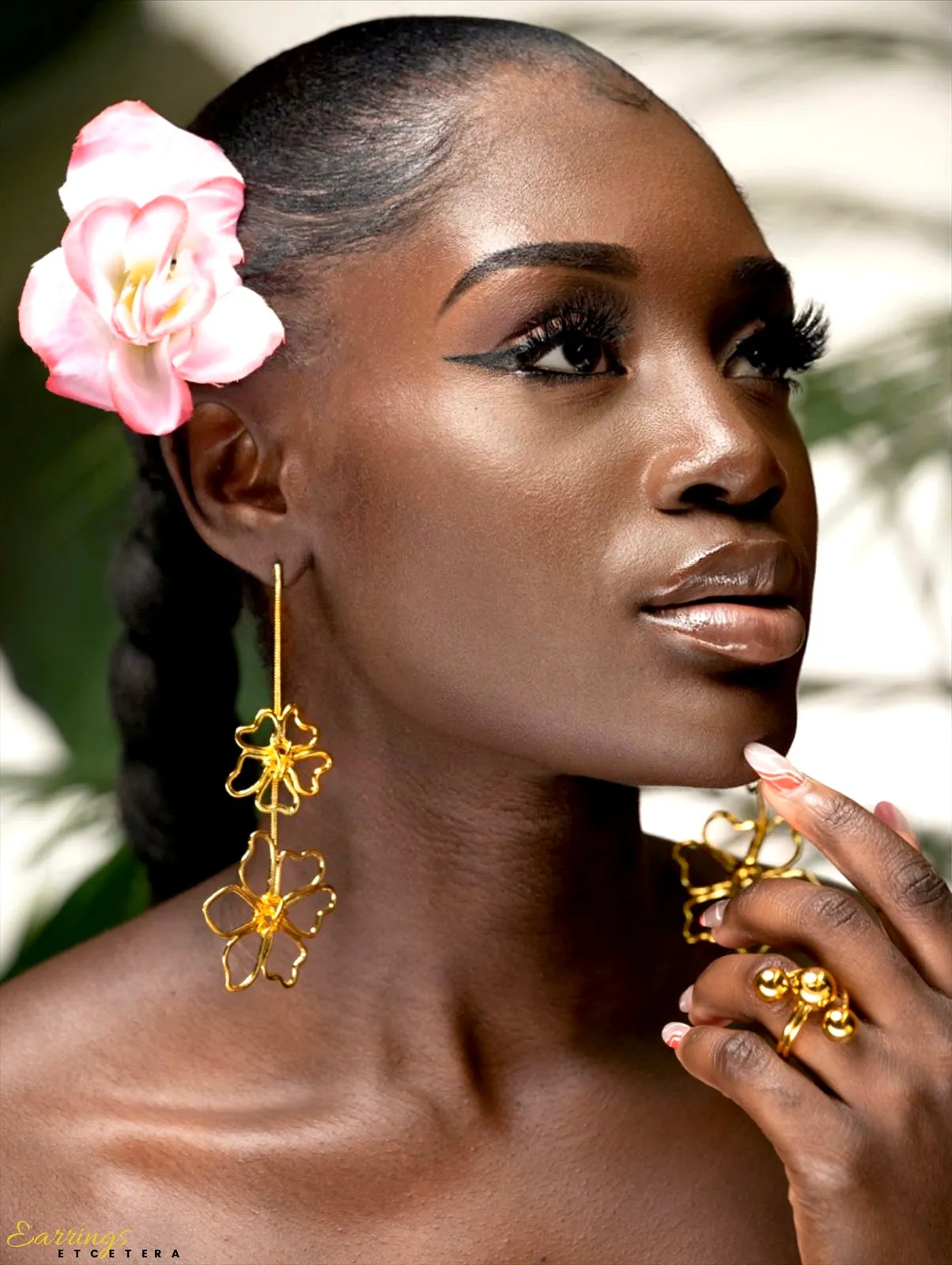 DAISY DROP EARRINGS