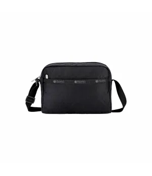 Daniella Crossbody<br>Black Heart Deboss