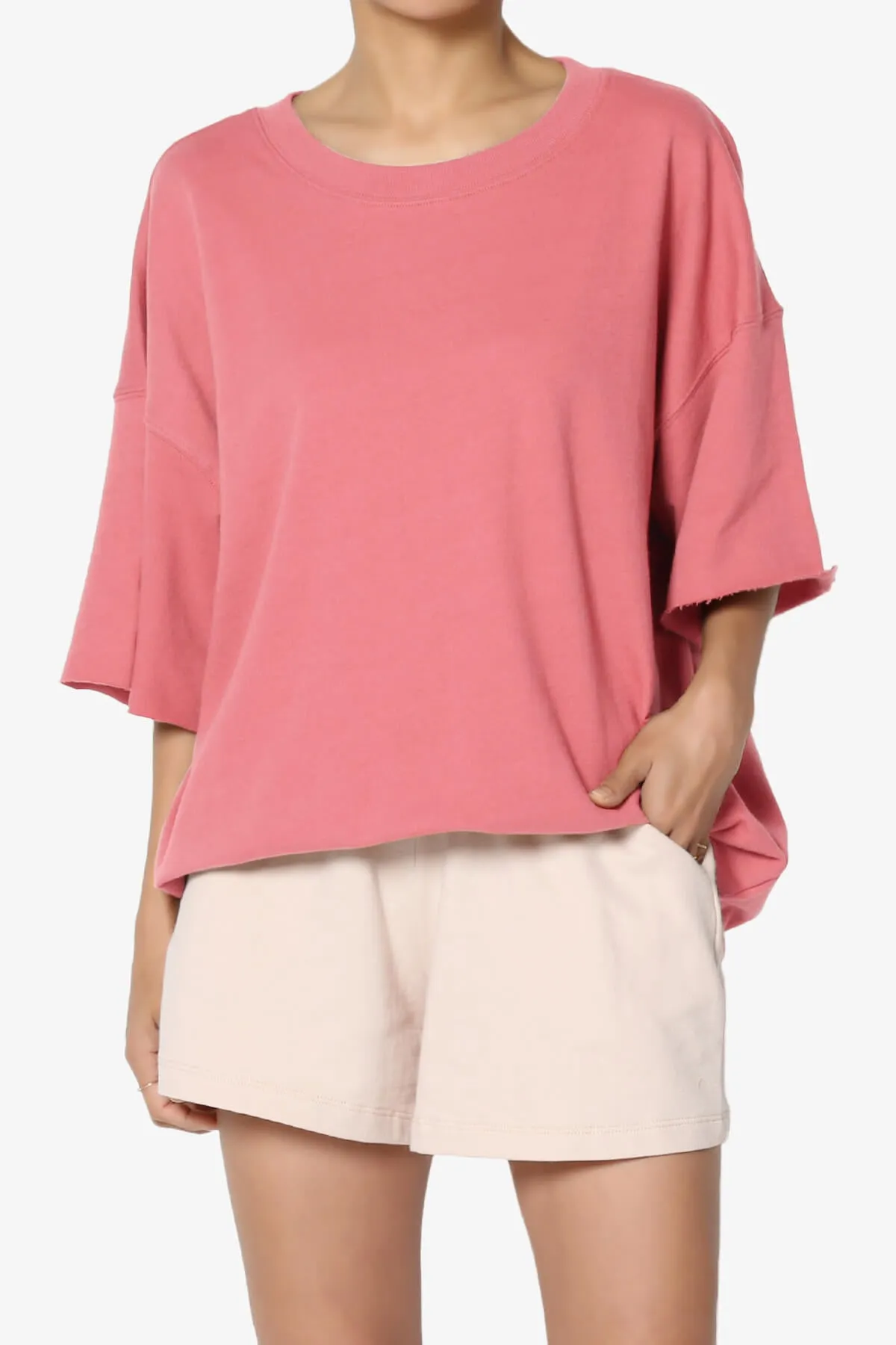 Danube Drop Shoulder Cotton Top PLUS