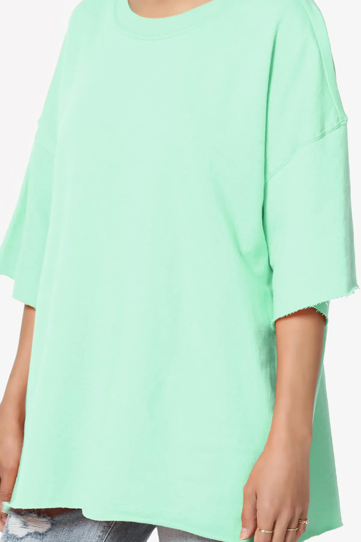 Danube Drop Shoulder Cotton Top PLUS