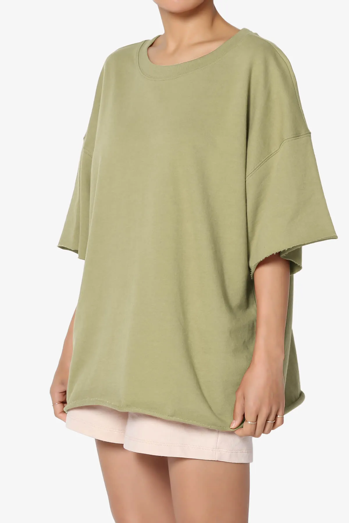 Danube Drop Shoulder Cotton Top PLUS