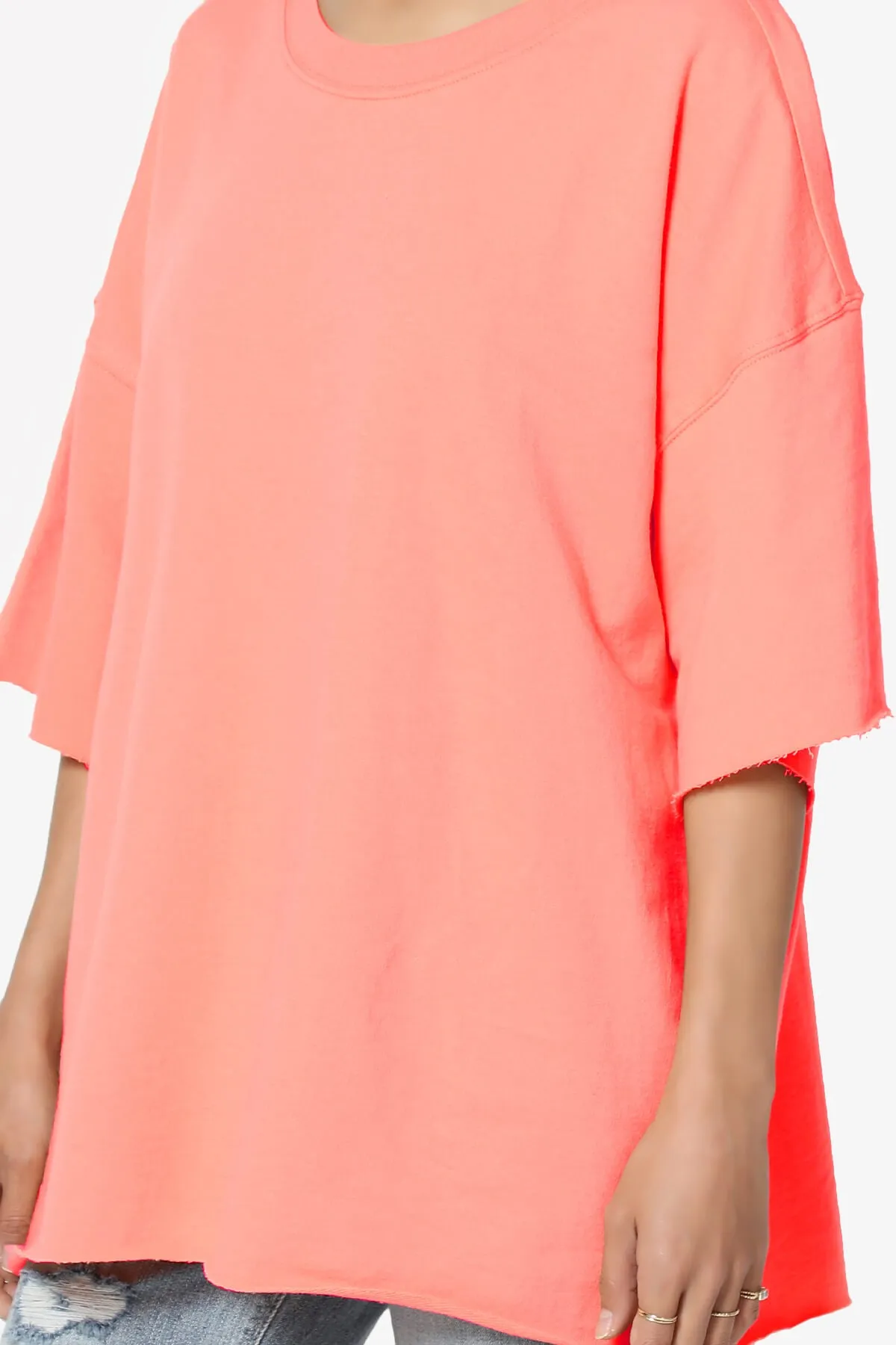 Danube Drop Shoulder Cotton Top PLUS