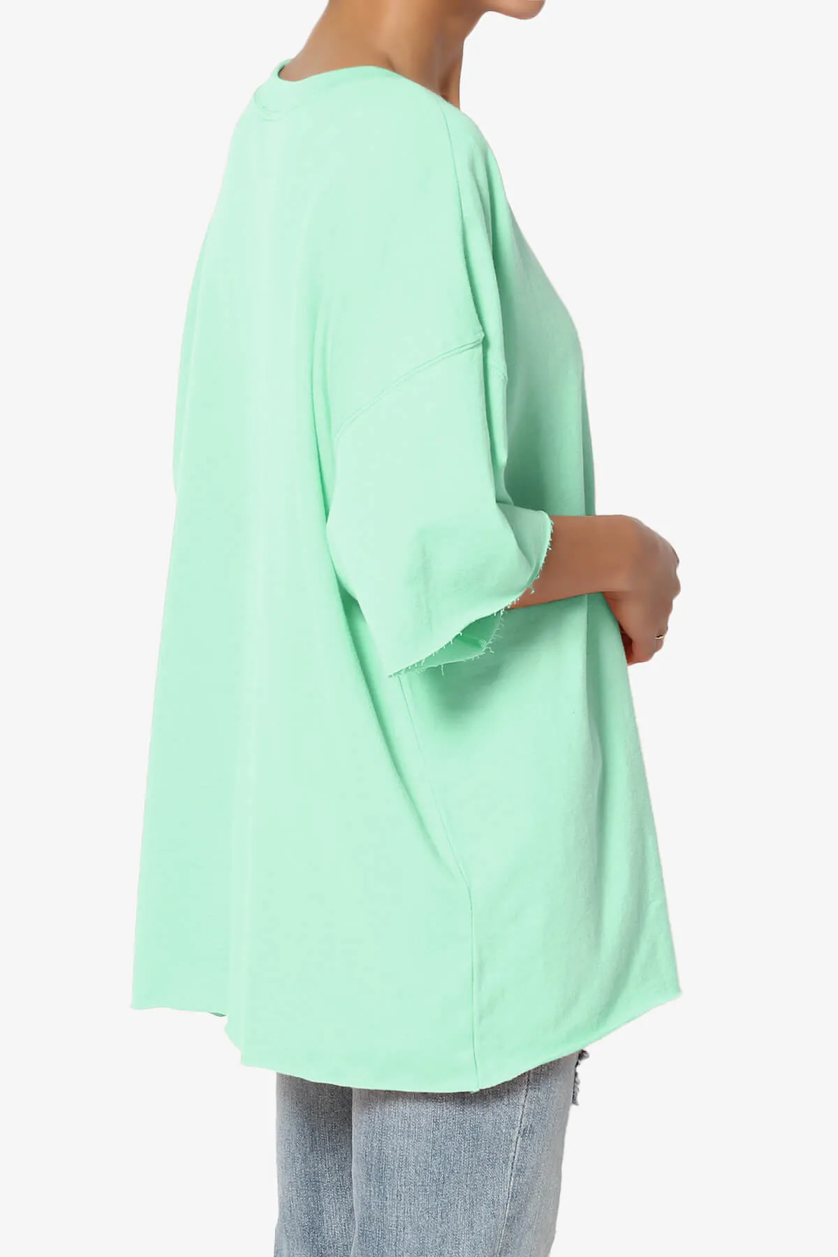 Danube Drop Shoulder Cotton Top PLUS