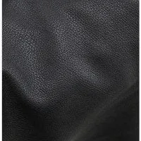 Dark Chocolate Brown Deerskin Leather Pillow with Natural Flap Front and Side Fringe