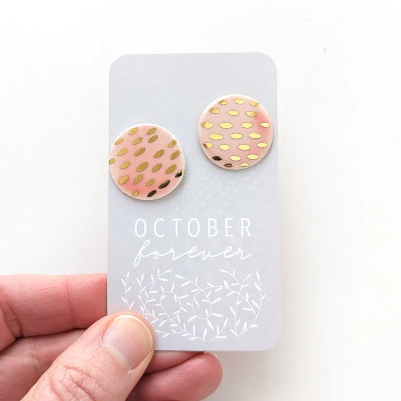 Dash Statement Studs
