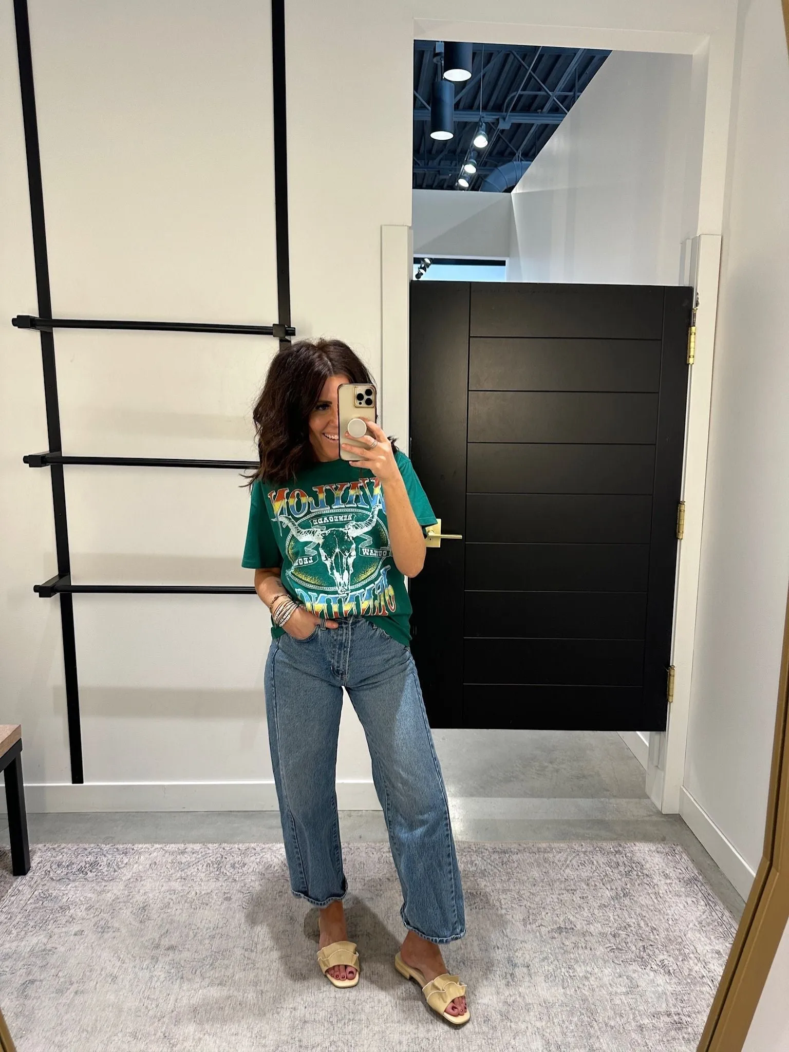 Daydreamer Waylon Jennings Outland Legend Boyfriend Tee