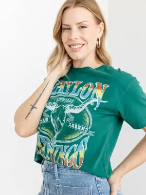 Daydreamer Waylon Jennings Outland Legend Boyfriend Tee