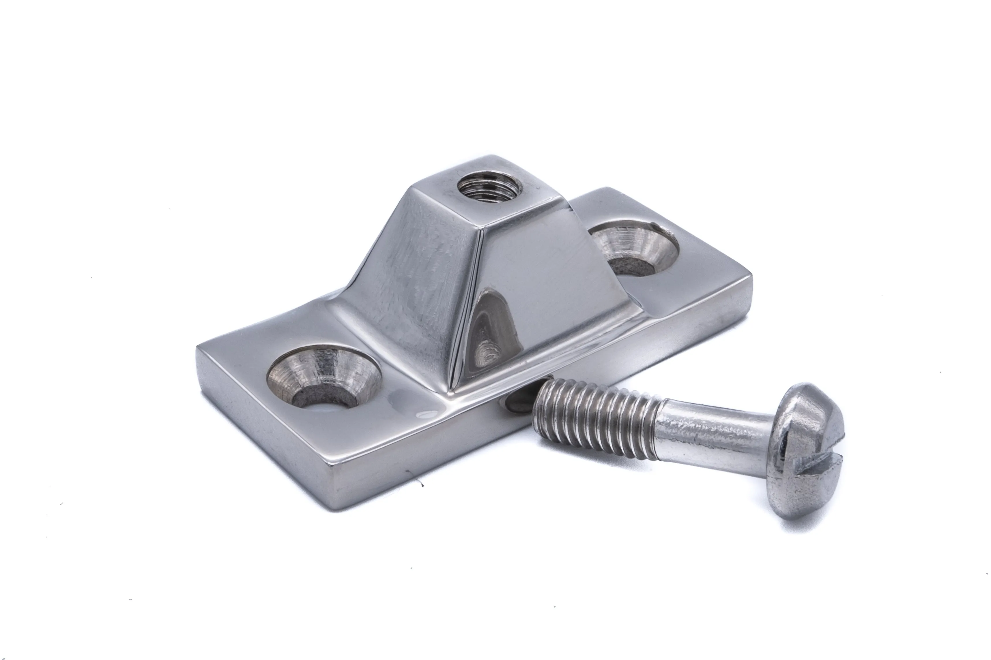 Deck hinge fitting side mount 316 A4 stainless steel
