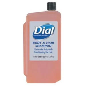 Dial® Professional Body & Hair Care, Peach, 1 L Refill Cartridge, 04029