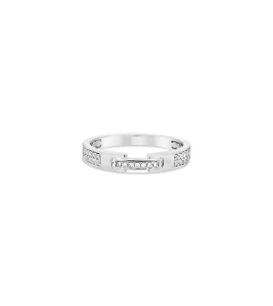 Diamond Buckle Ring