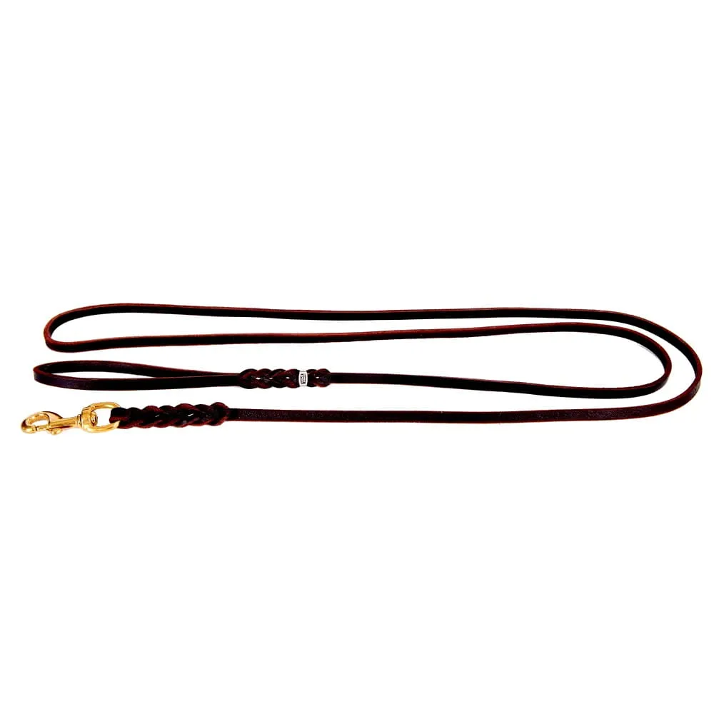 Dingo Gear Soft Leather Show Leash