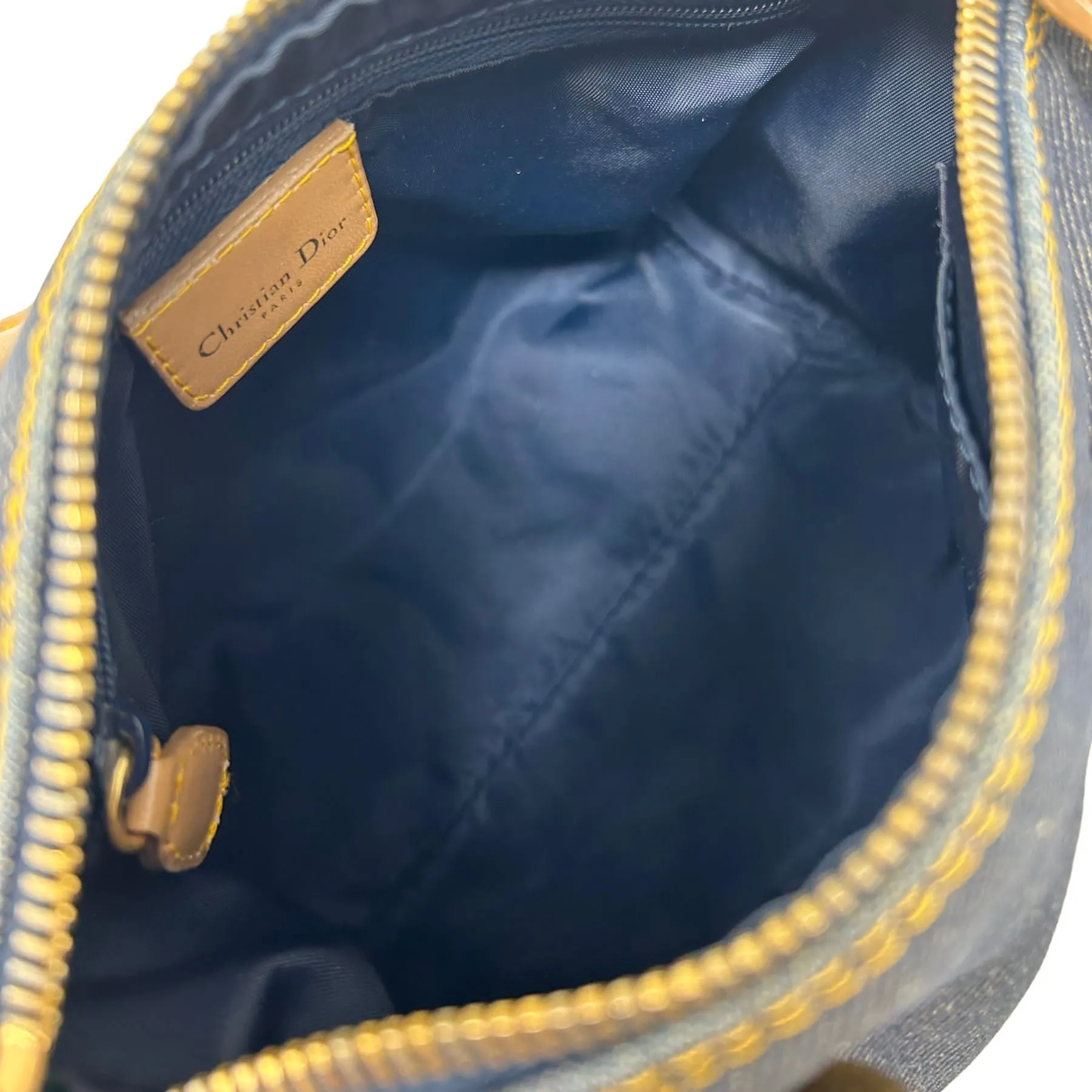 Dior Denim Mini Boston Bag