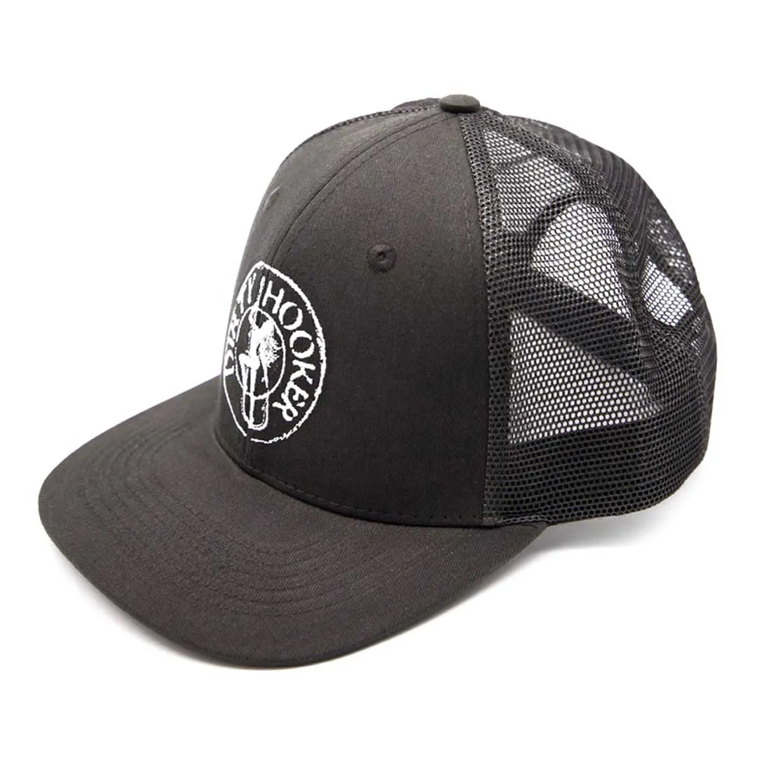 Dirty Hooker Premium Trucker Hat Charcoal