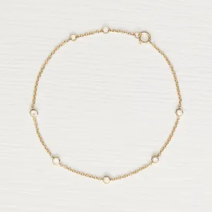 Distance Diamond bracelet (18K)