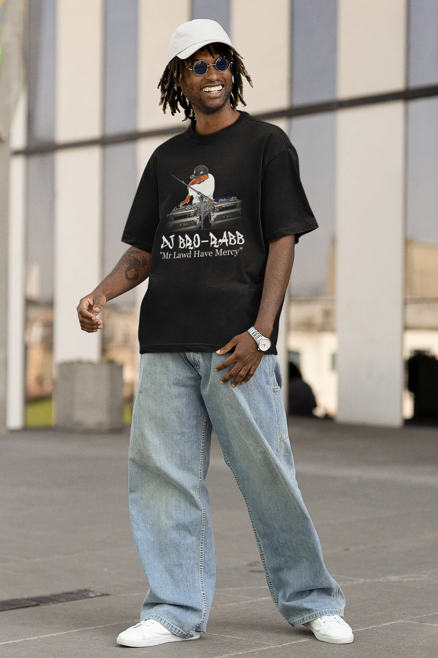 DJ Bro-Rabb "Mr. Lawd Have Mercy" statement tee