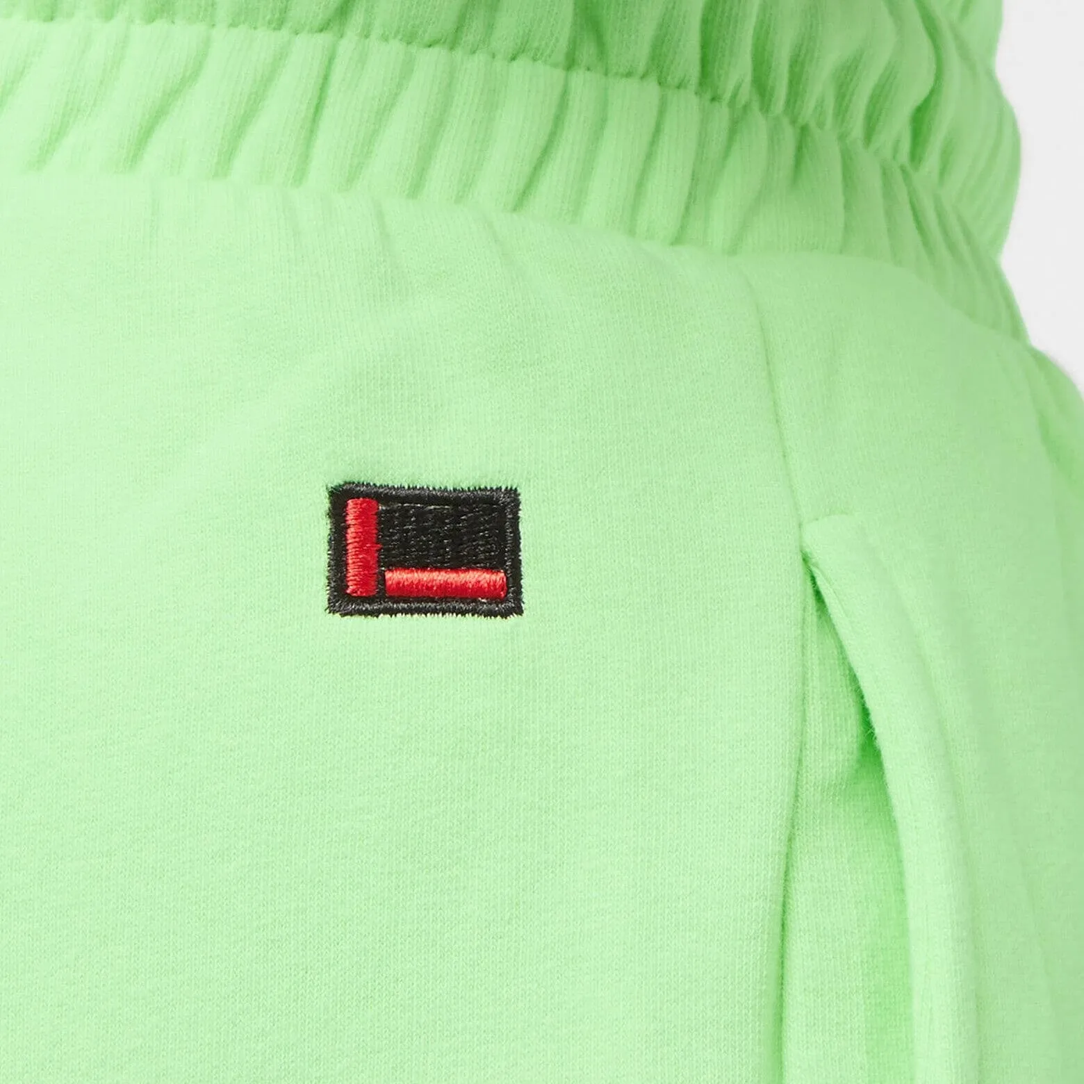 Dámske šortky FUBU Corporate Sweatshorts bledozelené