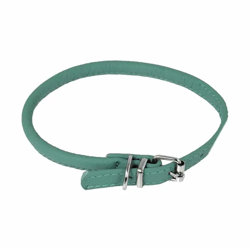 DOGLINE - Soft Round Leather Collar