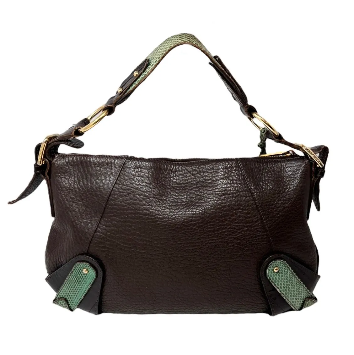 Dolce & Gabbana Brown Leather Shoulder Bag