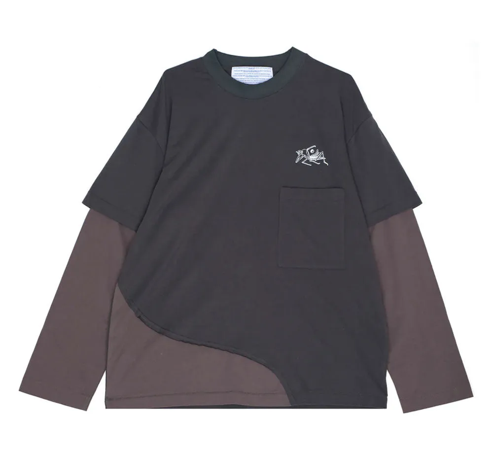 Double Layer Long Sleeve Tee