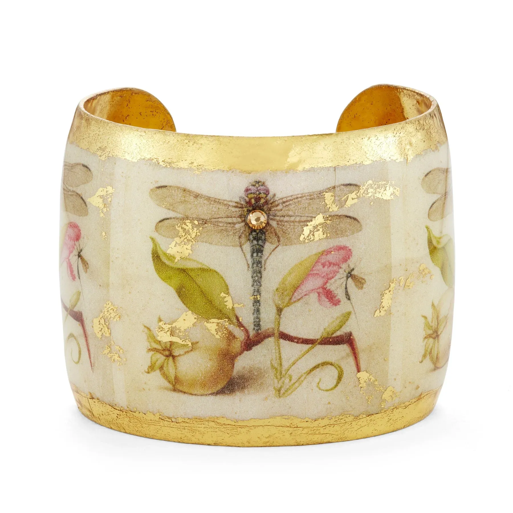 Dragonfly Garden Cuff 1.5"